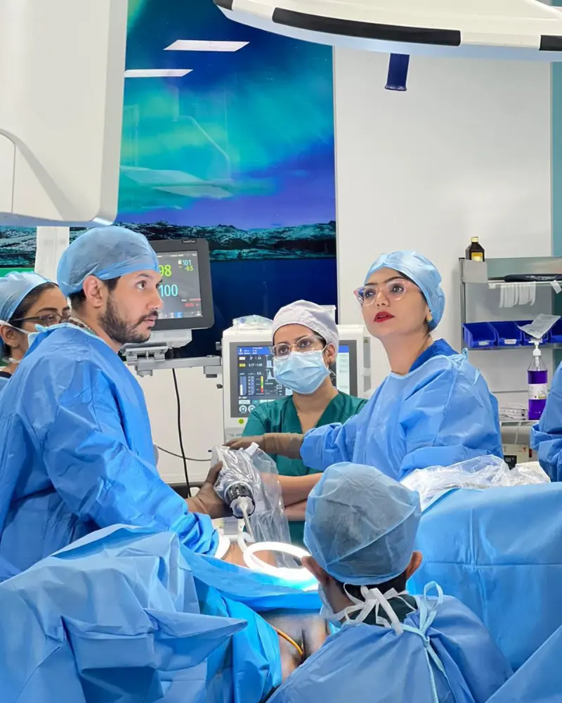 Dr. Rashmi Bhamare, The surgical team