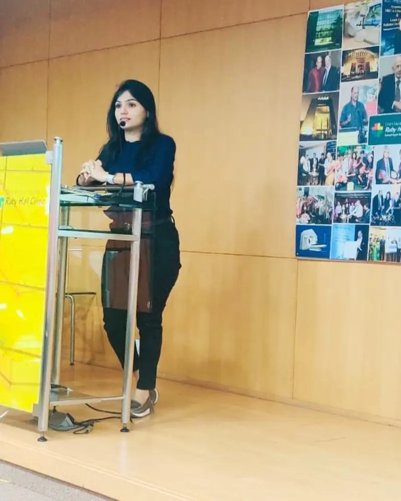 Dr. Rashmi Bhamare, Speaking