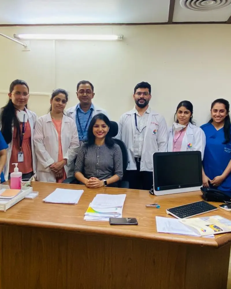 Dr. Rashmi Bhamare, Departmental meeting