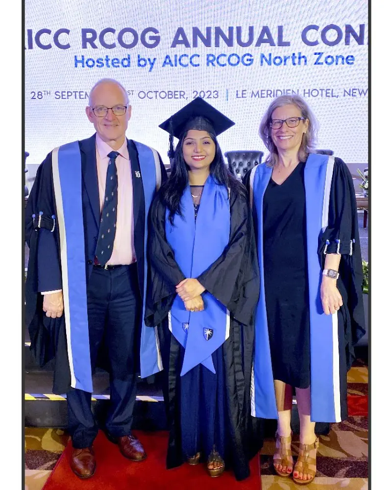 Dr. Rashmi Bhamare, Graduation